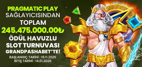 PRAGMATIC PLAY SAĞLAYICISINDAN DEV TURNUVA! 
